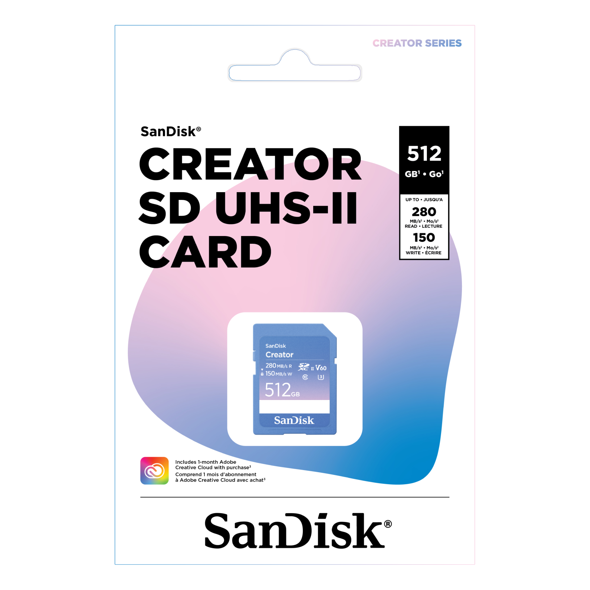 SanDisk Creator SD UHS-II Card (128GB/ 256GB/ 512GB)-Data Storage-futuromic